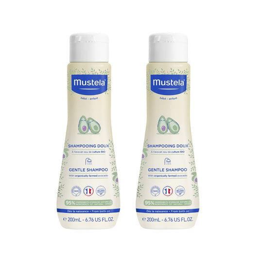 Mustela Gentle Baby Shampoo 200ml X2 Offer