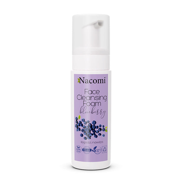 FACE CLEANSING FOAM BLUEBERRY 150G ناكومي غسول الوجه الرغوي
