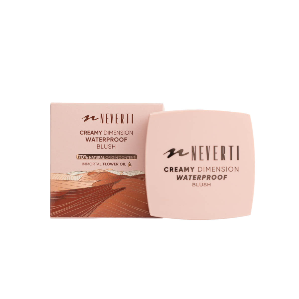 Neverti Creamy Dimension Waterproof Blush NP203