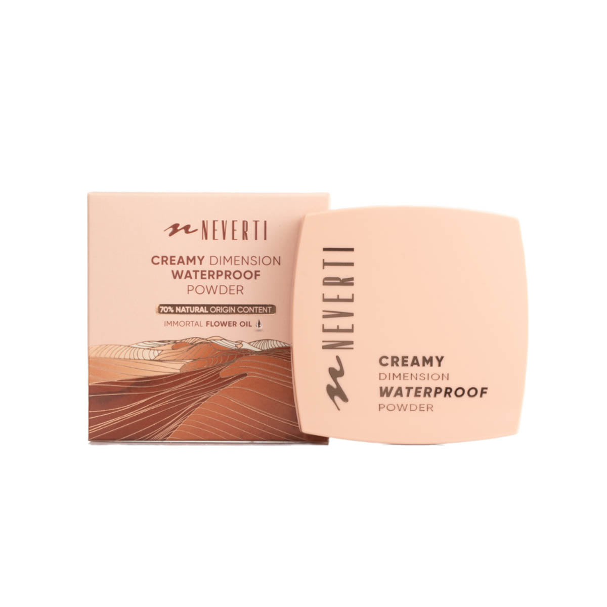 Neverti Creamy Dimension Waterproof Powder NP202