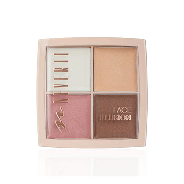 Neverti Face Illusion Highlighter Contour Palette