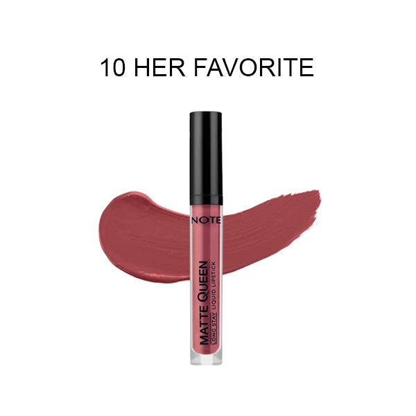 Note Matte Queen Long Stay Liquid Lipstick