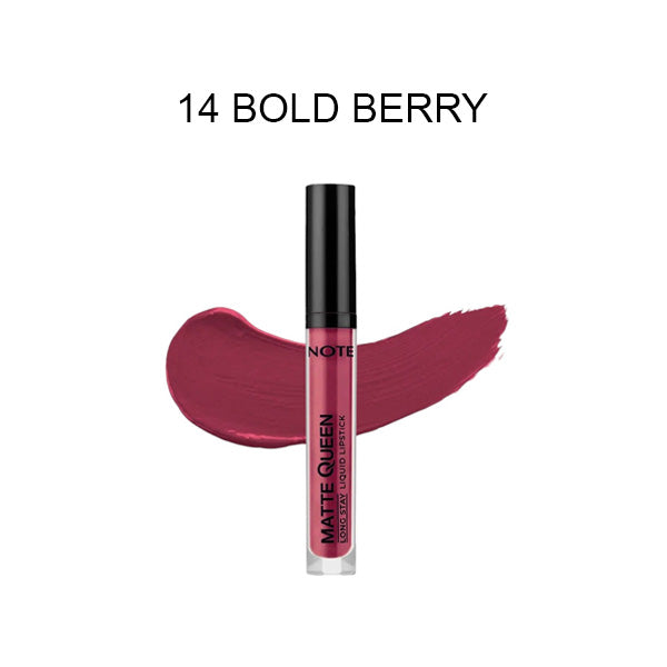 Note Matte Queen Long Stay Liquid Lipstick