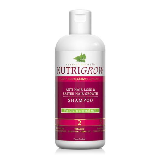 Nutrigrow Anti Hair Loss & Faster Growth Shampoo for Dry & Normal Hairs 300ml
