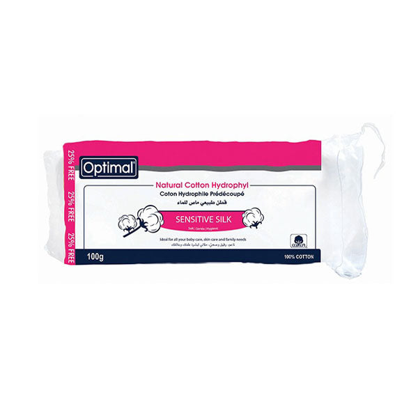 OPTIMAL NATURAL COTTON HYDROPHYL 100 GRAM
