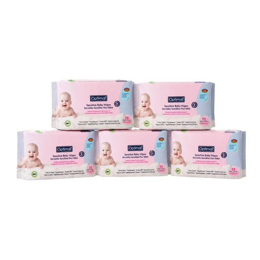 Optimal Sensitive Baby Wipes 5 Pcs Offer