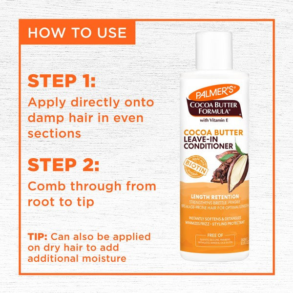 Palmer’s Cocoa Butter Length Retention Leave-In Conditioner 250ml
