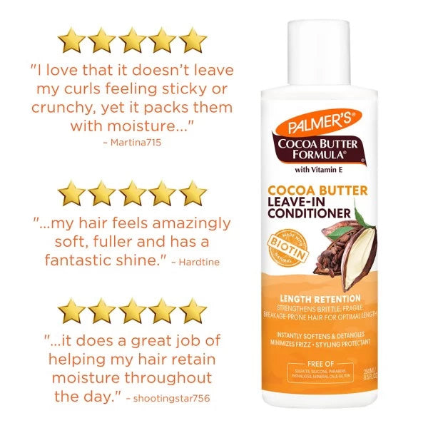 Palmer’s Cocoa Butter Length Retention Leave-In Conditioner 250ml