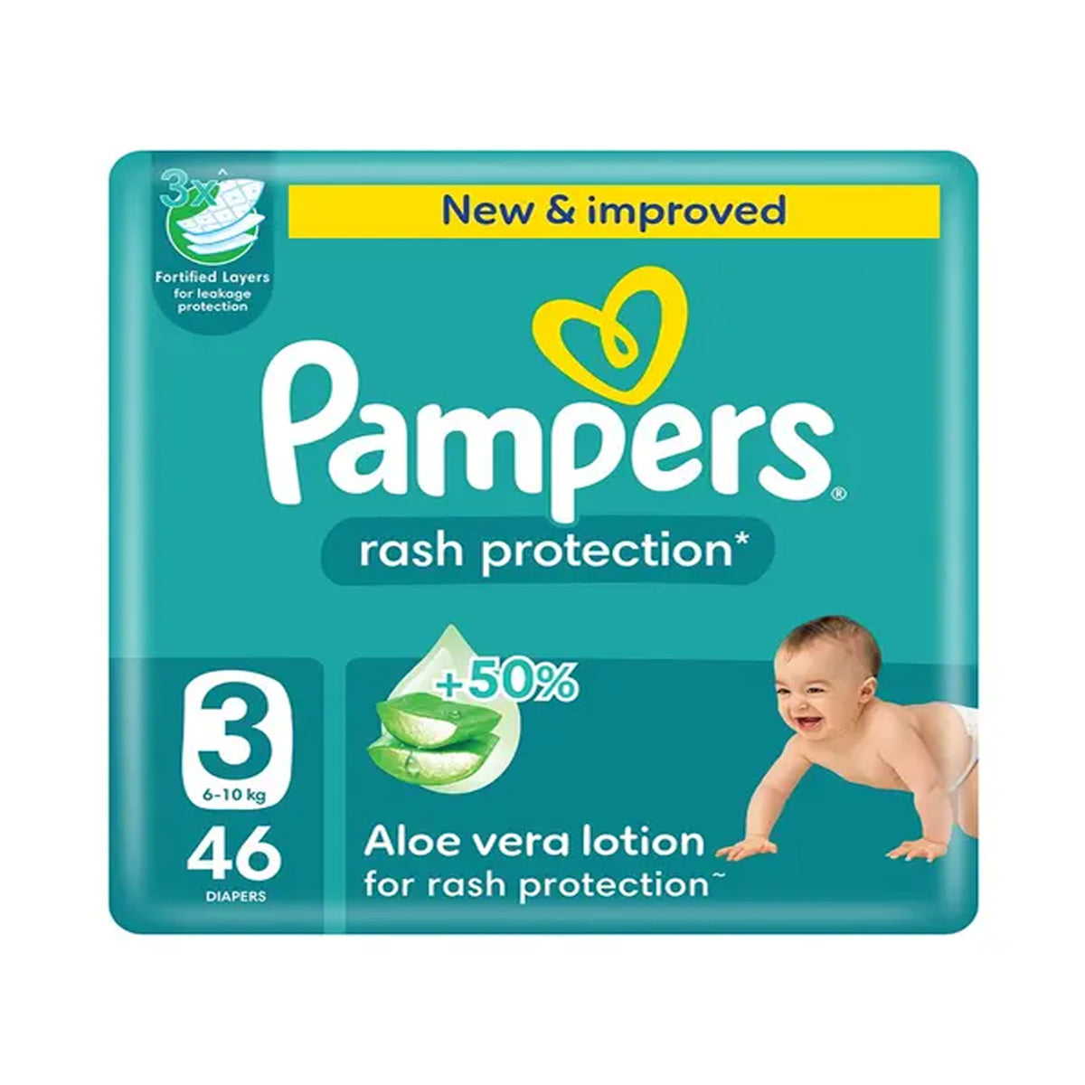Pampers Size 3 46 Diapers