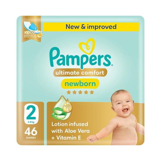 Pampers Ultimate Comfort Size 2 46 Diapers