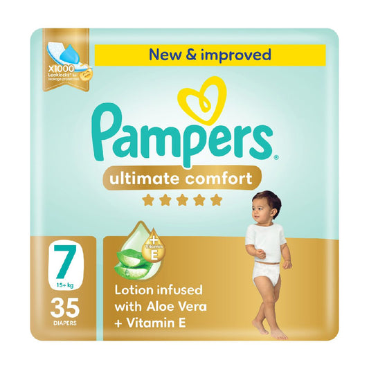 Pampers Ultimate Comfort Size 7 35 Diapers