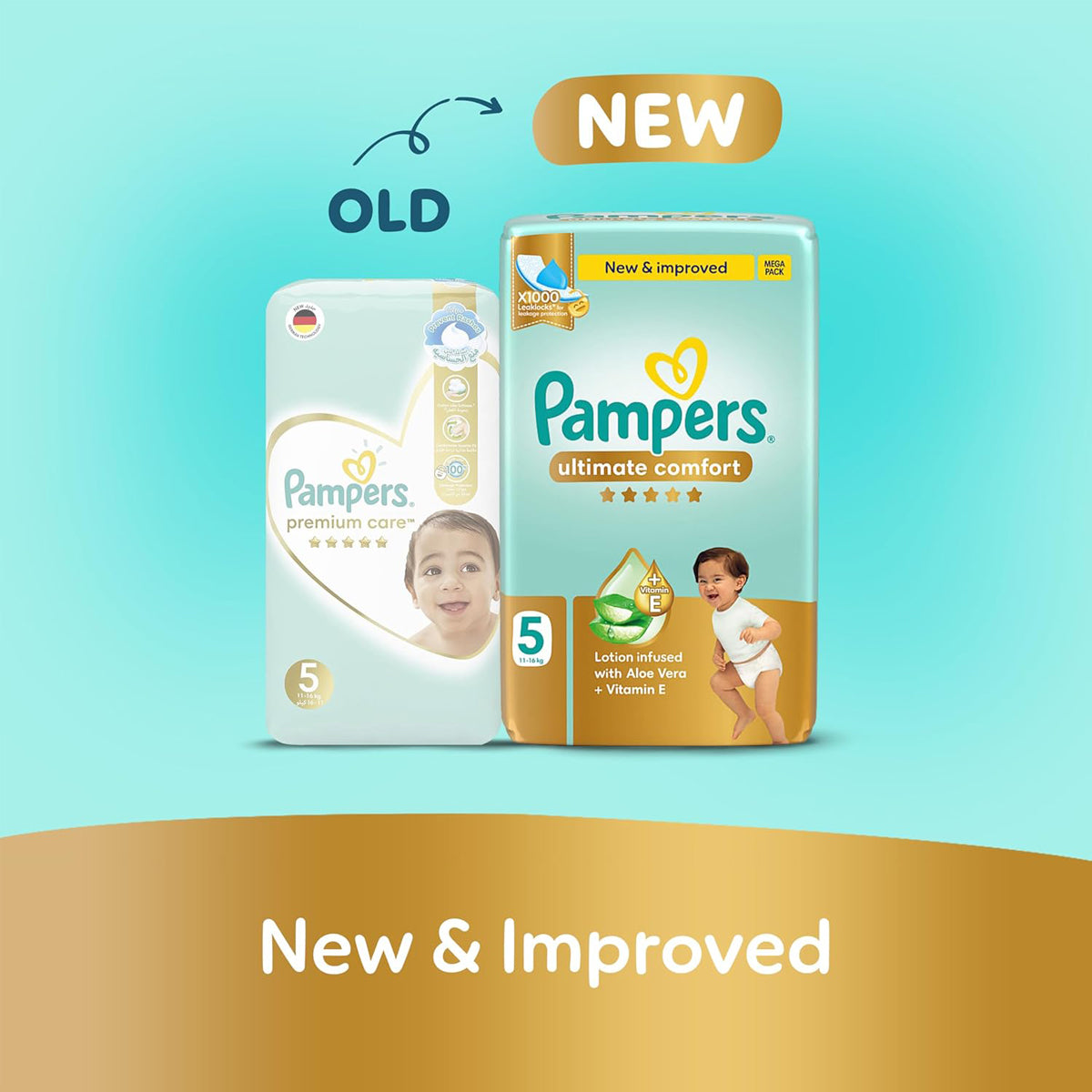 Pampers Ultimate Comfort Size 5 46 Diapers