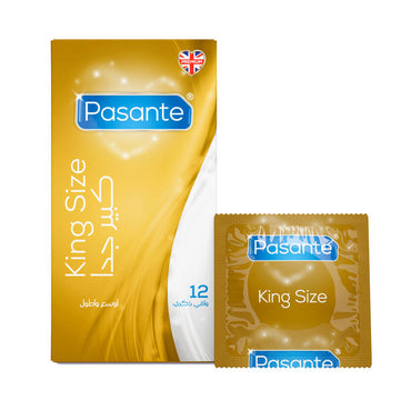 Pasante King Size Condoms 12 Pcs