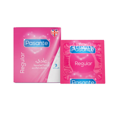 Pasante Regular Condoms , 3 PCS