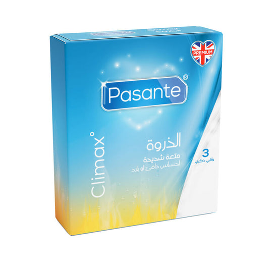 Pasante Climax Condoms 3 PCS