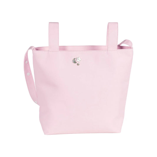 Pasito A Pasito Pushchair Bag Elodie Pink Faux Leather