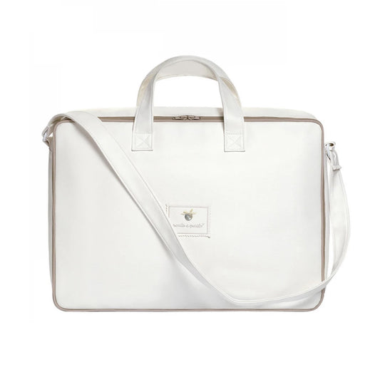 Pasito A Pasito Suitcase Clinic Large Leatherette Beige