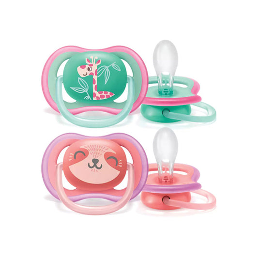 Philips Avent Ultra Air Pacifier Mixte Animals (+18 M)