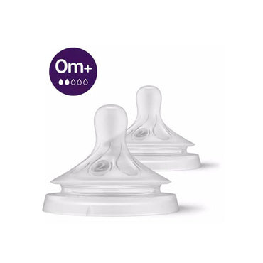 Philips Avent Natural Response Nipple 2 Flow 2pack 0m+
