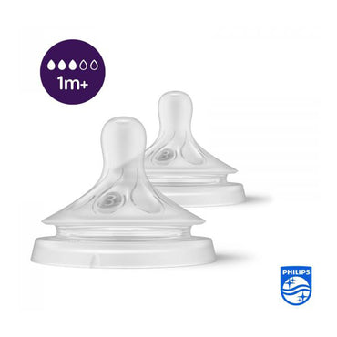 Philips Avent Teat Natural 2.0 3Flow 2pack 1m+