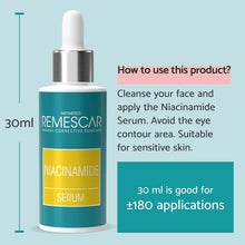 Load image into Gallery viewer, Remescar Niacinamide Serum 30ml