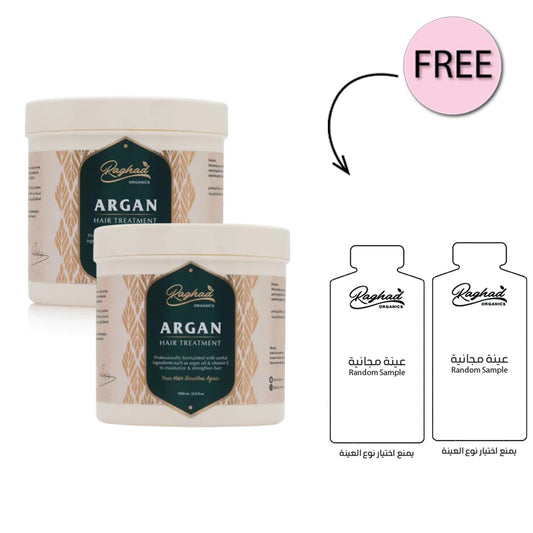 Raghad Organics Argan Hair Treatment 1000ml X2