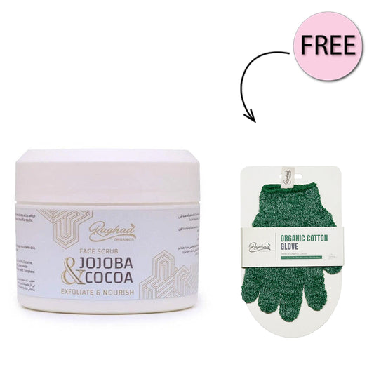 Raghad Organics Jojoba & Cocoa Scrub 250ml Offer