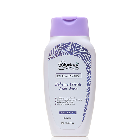 Raghad Organics Ph Balancing Delicate Private Area Wash Damascus Rose