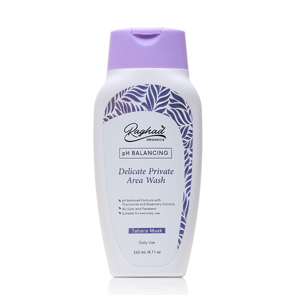Raghad Organics Ph Balancing Delicate Private Area Wash Tahara Musk