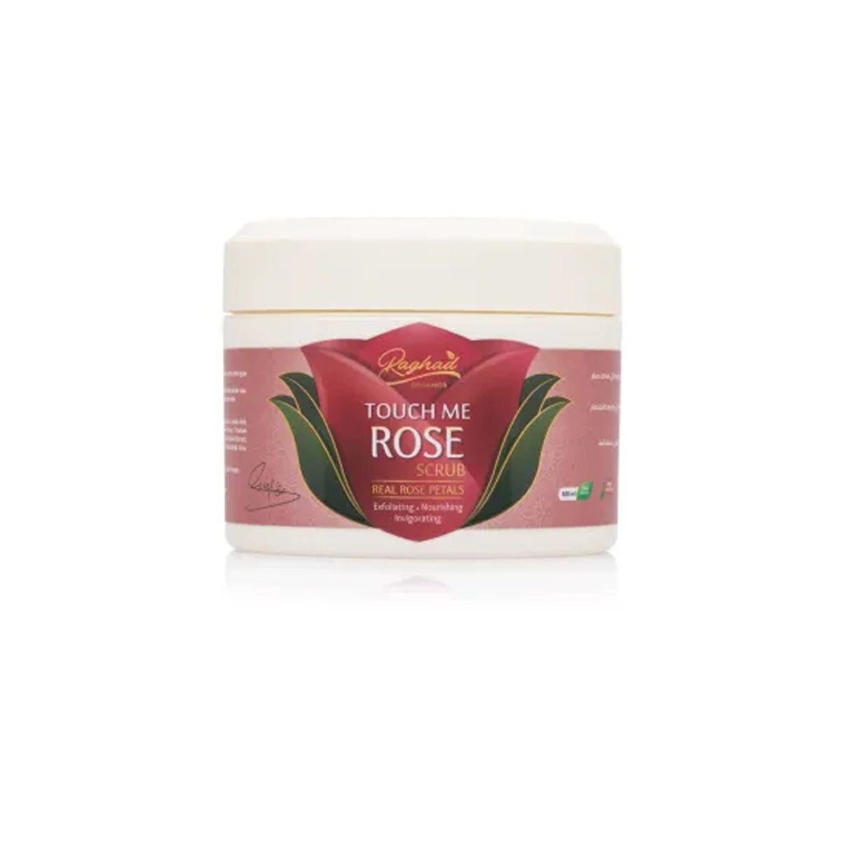 Raghad Organics Touch Me Rose Body Scrub 500ml