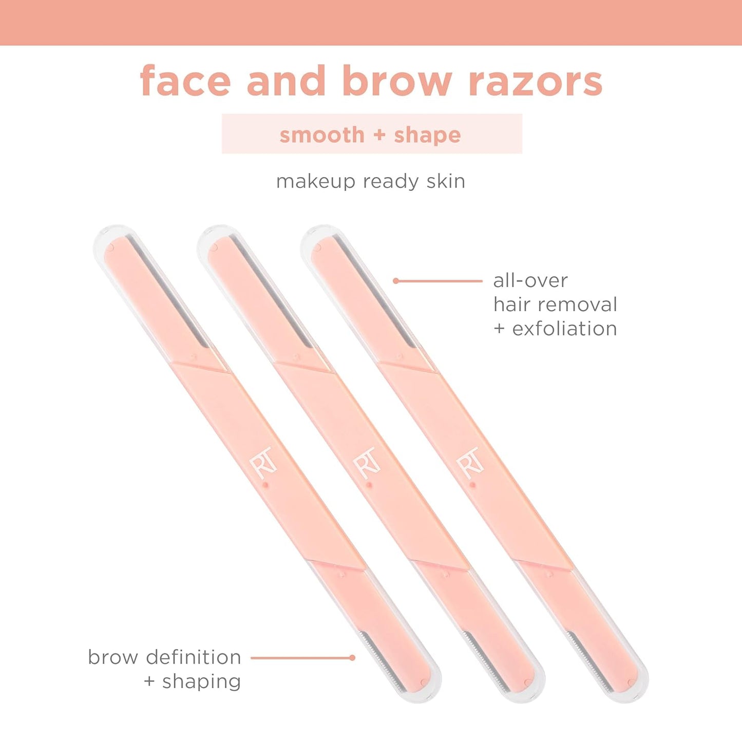Real Techniques Face + Brow Razors