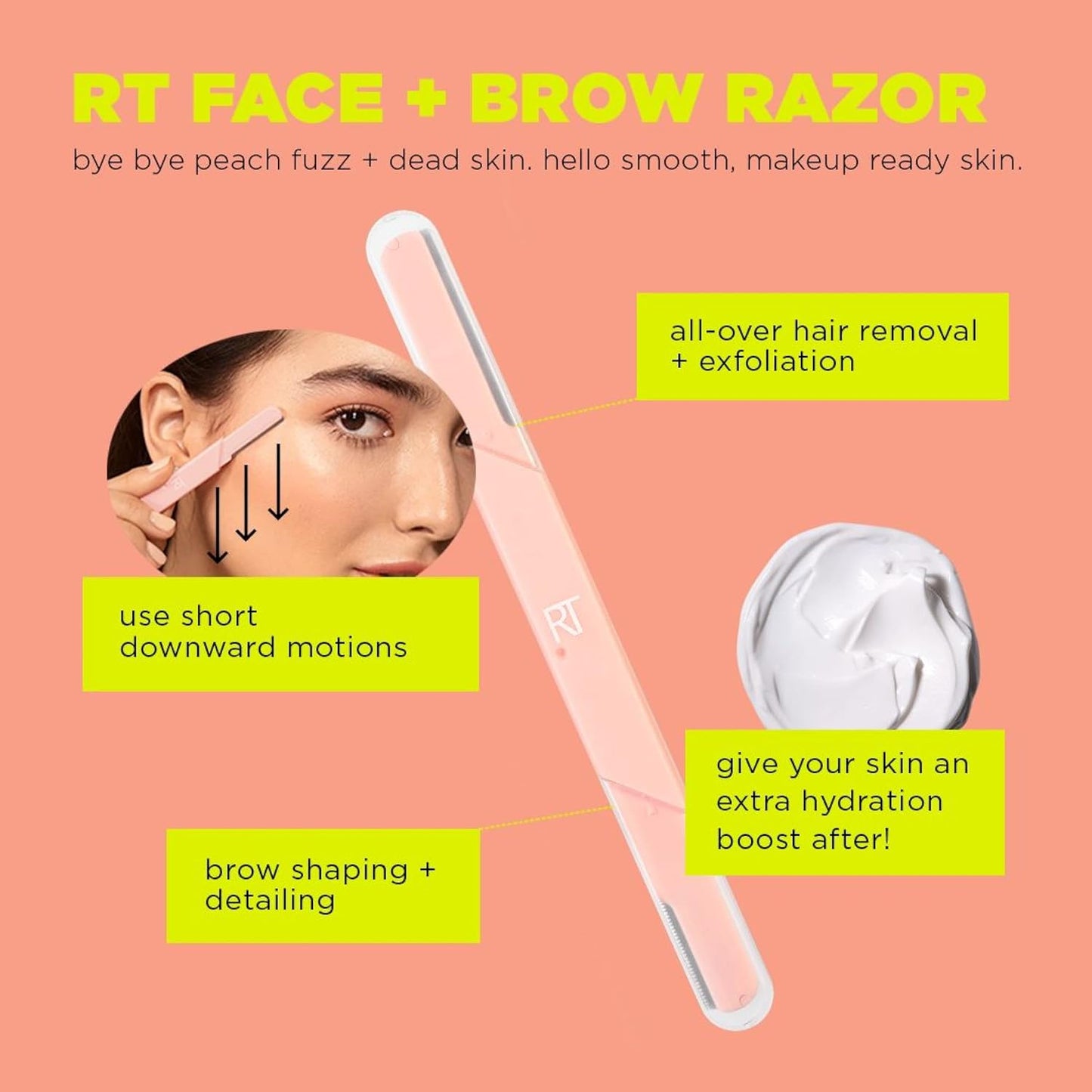 Real Techniques Face + Brow Razors