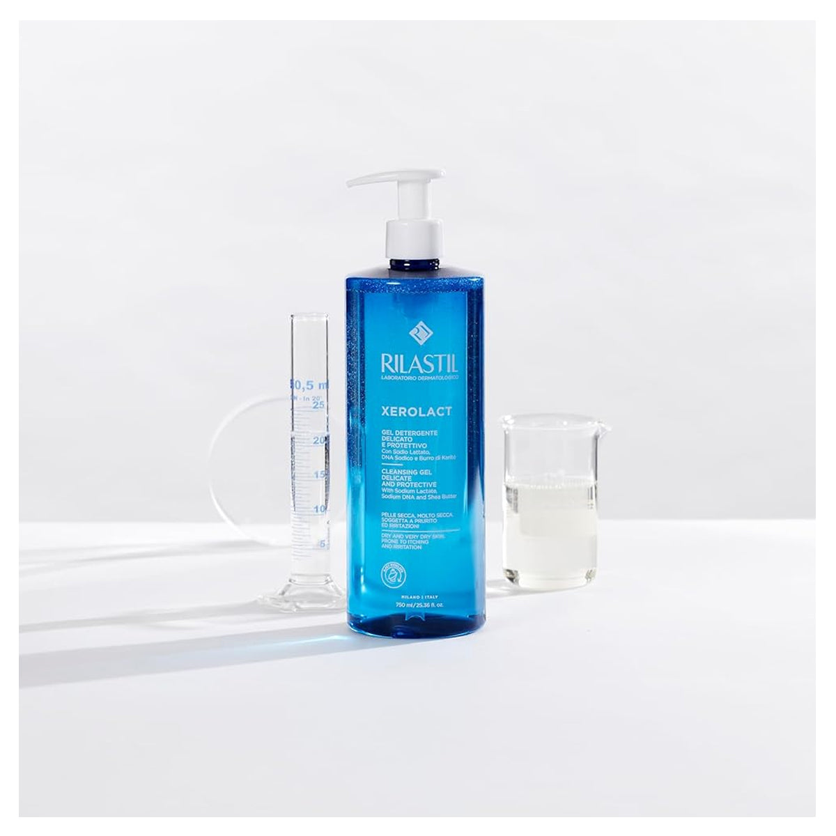 Rilastil Xerolact Cleansing Gel 750ml