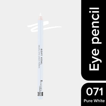 قلم كحل كاجال ناعم من ريميل 071 أبيض نقي