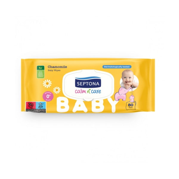 Septona Baby Wipes Chamomile 80 Pcs
