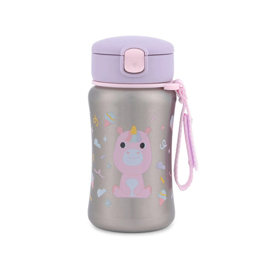 Skip Hop Besties Squad Stainless Steel Straw Bottle - Unicorn