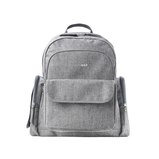 Skip Hop Luna Nappy Bag Backpack - Heather Grey