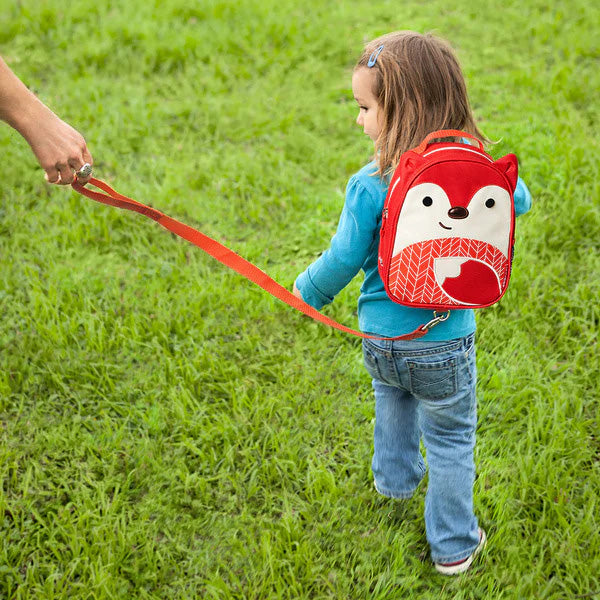 Skip Hop Mini Backpack With Safety Harness - Fox
