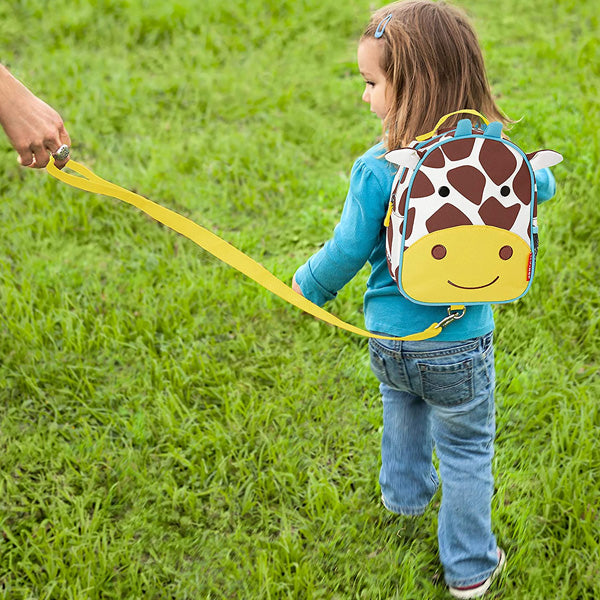 Skip Hop Mini Backpack With Safety Harness - Giraffe