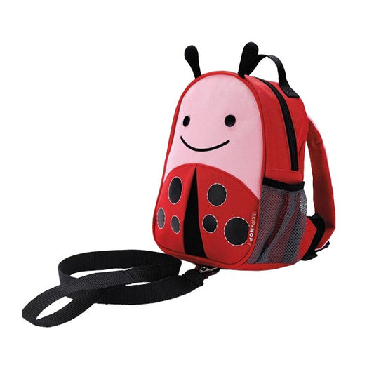 Skip Hop Mini Backpack With Safety Harness - Ladybug