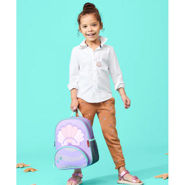 حقيبة ظهر Skip Hop Spark Style للأطفال الصغار - صدفي