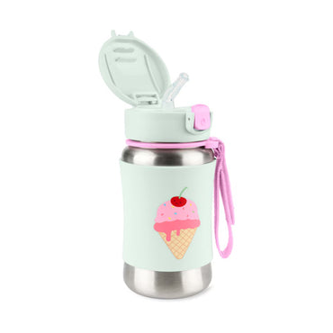 زجاجة سكيب هوب سبارك ستايل المصنوعة من الفولاذ المقاوم للصدأ - آيس كريم