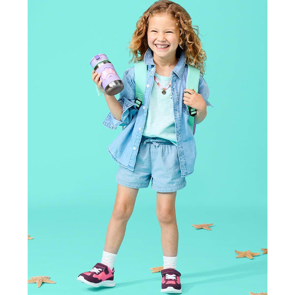 زجاجة مياه من الفولاذ المقاوم للصدأ من سكيب هوب سبارك ستايل - صدفي