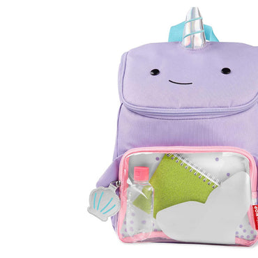 Skip Hop Zoo Big Kid Backpack - Narwhal