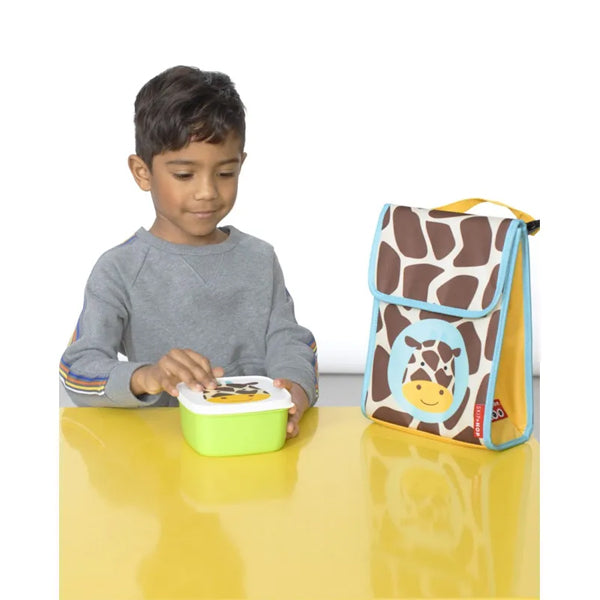 حقيبة غداء سكيب هوب زو المعزولة للأطفال - زرافة