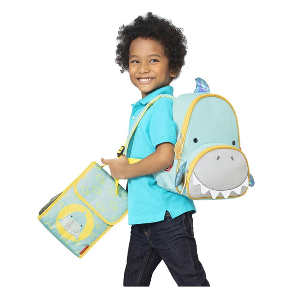 حقيبة غداء سكيب هوب زو المعزولة للأطفال - سمكة قرش