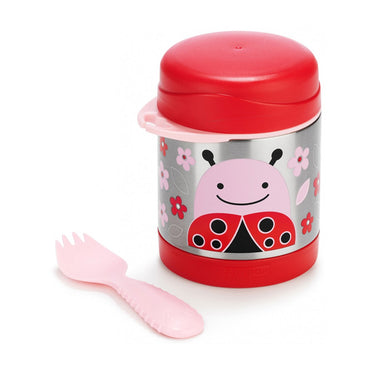 Skip Hop Zoo Insulated Little Kid Food Jar - Ladybug