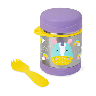 Skip Hop Zoo Insulated Little Kid Food Jar - Unicorn