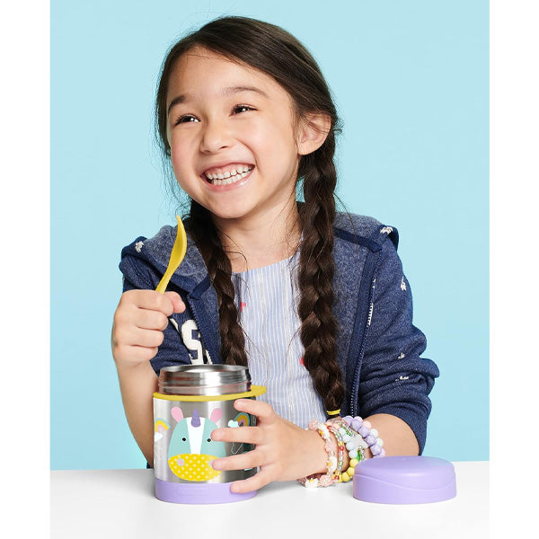 Skip Hop Zoo Insulated Little Kid Food Jar - Unicorn