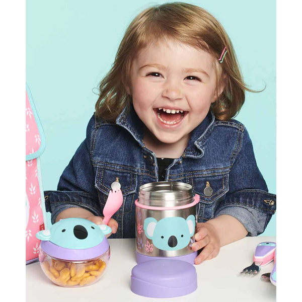 Skip Hop Zoo Insulated Little Kid Food Jar - Koala